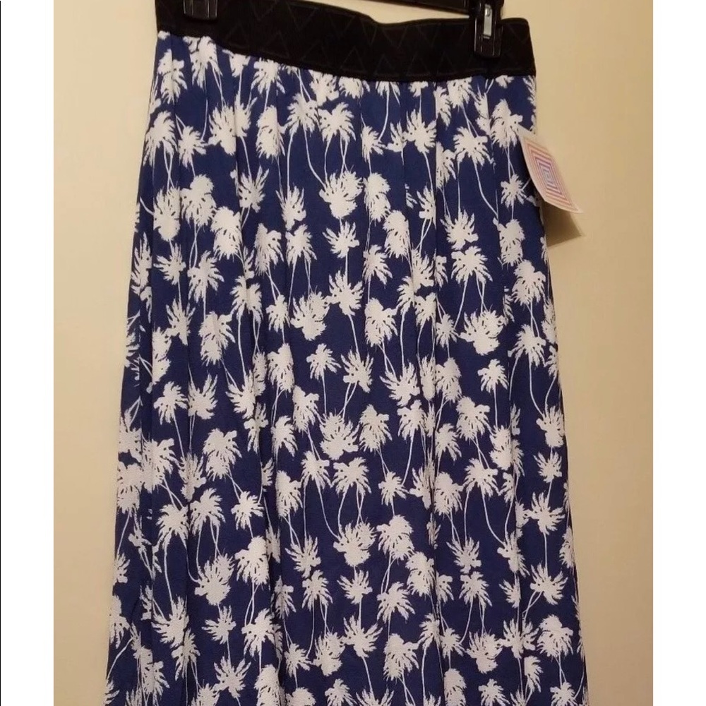 Lularoe BNWT Lucy skirt palm trees small